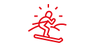Carving sur neige damée