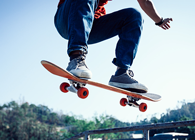Le skateboard dans les structures dédiées